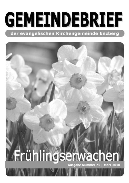 der evangelischen Kirchengemeinde Enzberg