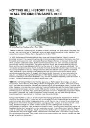 Notting Hill History Timeline 18 All The Sinners - Vague Rants