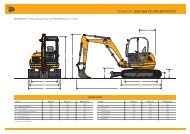 MINIBAGGER | 8040, 8045 ZTS UND 8050 RTS/ZTS - DEMCO JCB