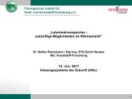 3. „Latentwärmespeicher - zukünftige Möglichkeiten im ... - ZTS GmbH