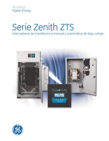 Serie Zenith ZTS - GE Digital Energy