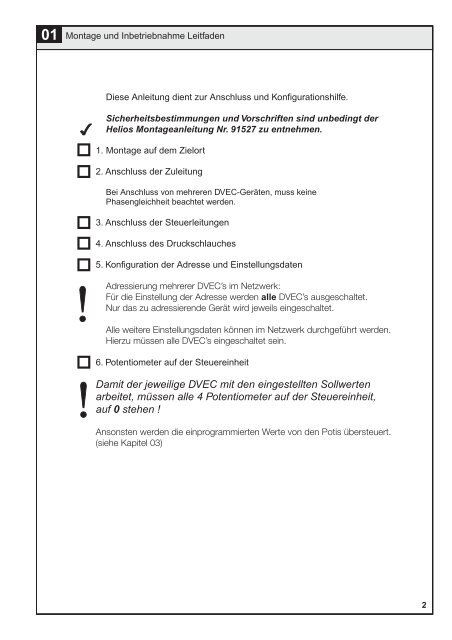 ZLS-DVEC Schnellübersicht - HELIOS Ventilatoren