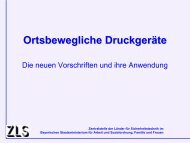 Ortsbewegliche Druckgeräte - TES Technische Sicherheit