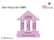 Das Haus der NMS - NMSvernetzung