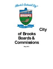 Booklet - Boards, Committees and Commissions - City of Brooks