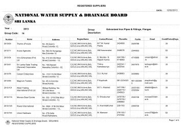 View - National Water Supply & Drainage Board
