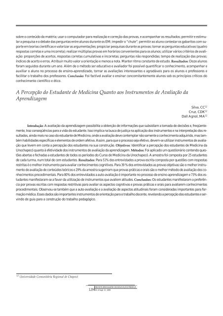 Resumo de Trabalhos - COBEM 2009 - Associação Brasileira de ...