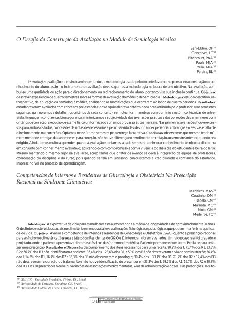 Resumo de Trabalhos - COBEM 2009 - Associação Brasileira de ...