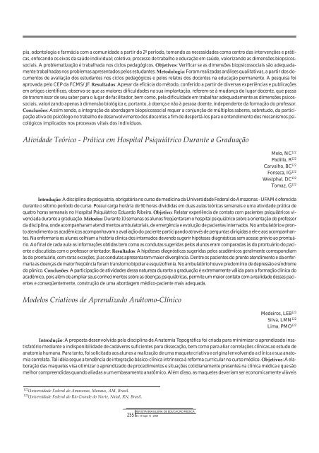 Resumo de Trabalhos - COBEM 2009 - Associação Brasileira de ...