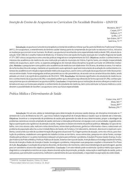 Resumo de Trabalhos - COBEM 2009 - Associação Brasileira de ...