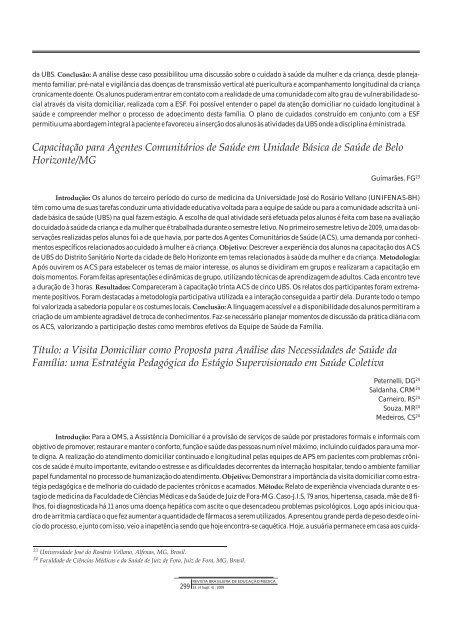 Resumo de Trabalhos - COBEM 2009 - Associação Brasileira de ...