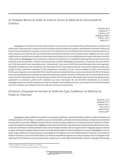 Resumo de Trabalhos - COBEM 2009 - Associação Brasileira de ...