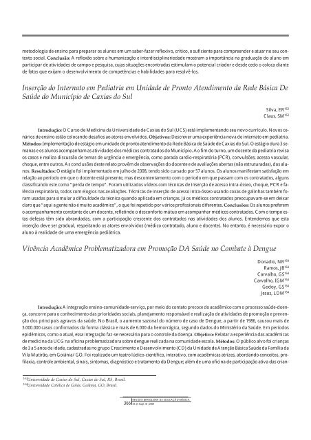 Resumo de Trabalhos - COBEM 2009 - Associação Brasileira de ...