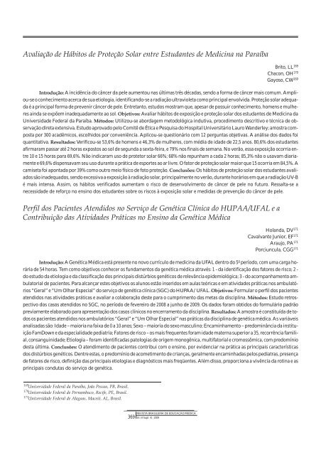 Resumo de Trabalhos - COBEM 2009 - Associação Brasileira de ...