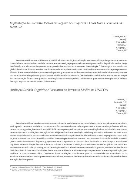 Resumo de Trabalhos - COBEM 2009 - Associação Brasileira de ...