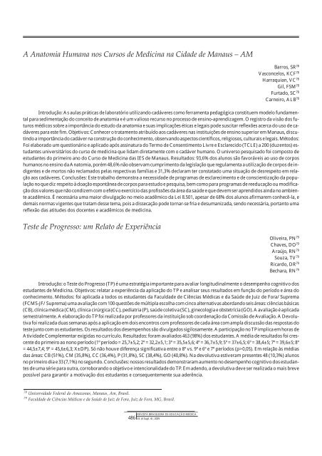 Resumo de Trabalhos - COBEM 2009 - Associação Brasileira de ...