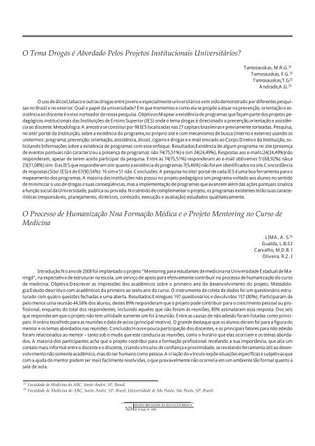 Resumo de Trabalhos - COBEM 2009 - Associação Brasileira de ...