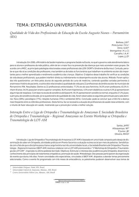 Resumo de Trabalhos - COBEM 2009 - Associação Brasileira de ...