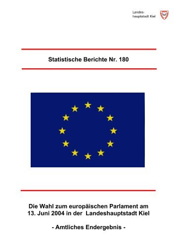 Statistischer Bericht Nr. 180 - Die Europawahl 2004 in