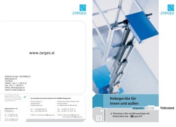 w - Zarges GmbH