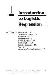 1 Introduction to Logistic Regression - TREE