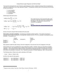 Ordered/Ordinal Logistic Regression with SAS and Stata1 This ...