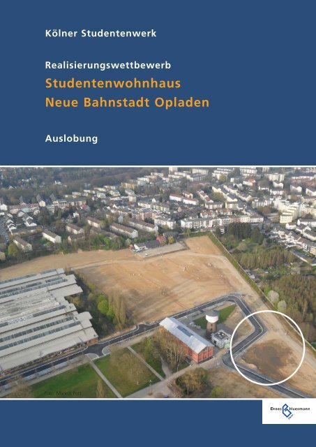 Studentenwohnhaus Neue Bahnstadt Opladen - Drees & Huesmann