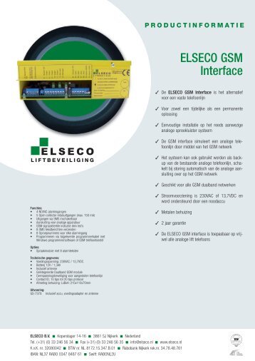 ELSECO GSM Interface