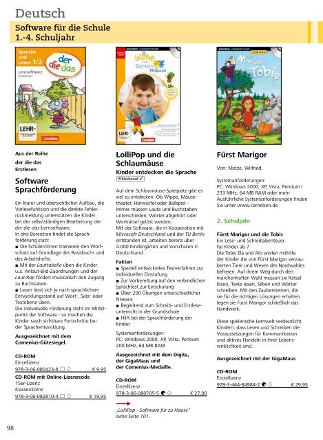 Grundschule - Cornelsen Verlag