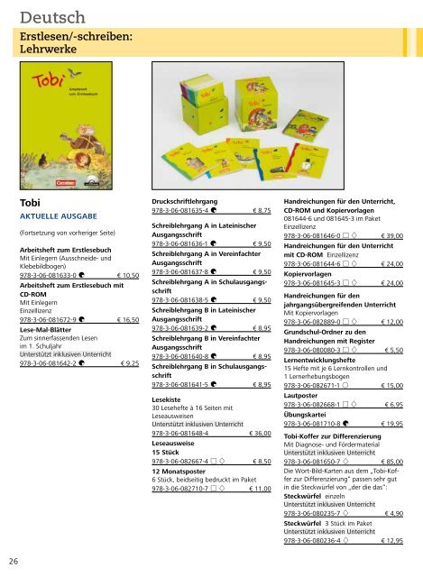 Grundschule - Cornelsen Verlag