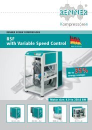 Download brochure RSF - RENNER-Kompressoren