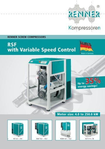 Download brochure RSF - RENNER-Kompressoren