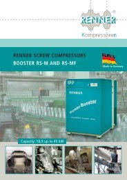 Download brochure RS-M-Booster - RENNER-Kompressoren