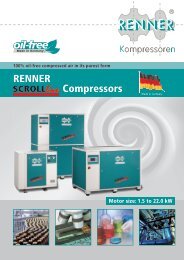 RENNER Compressors - RENNER-Kompressoren