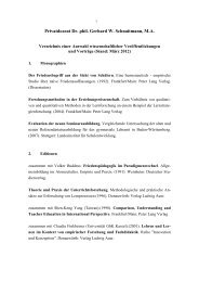 Publikations - Institut für Pädagogik