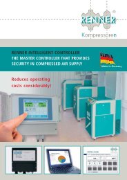 Download brochure electronic controls - RENNER-Kompressoren
