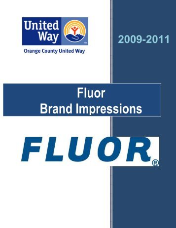 Fluor Brand Impressions - Orange County United Way