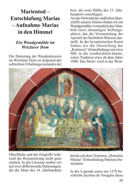 Domrufen - Dom Wetzlar