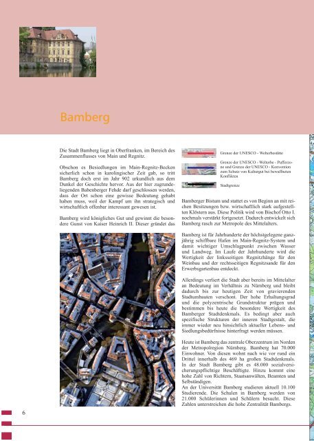 Bamberg ist unser Maßstab - Stadtplanungsamt - Bamberg