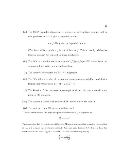 A SHORT COURSE IN THE MODELING OF CHEMOTAXIS