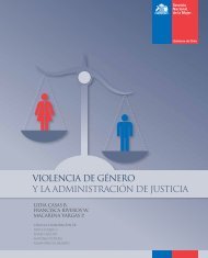 VIOLENCIA DE GÉNERO Y LA ADMINISTRACIÓN DE JUSTICIA