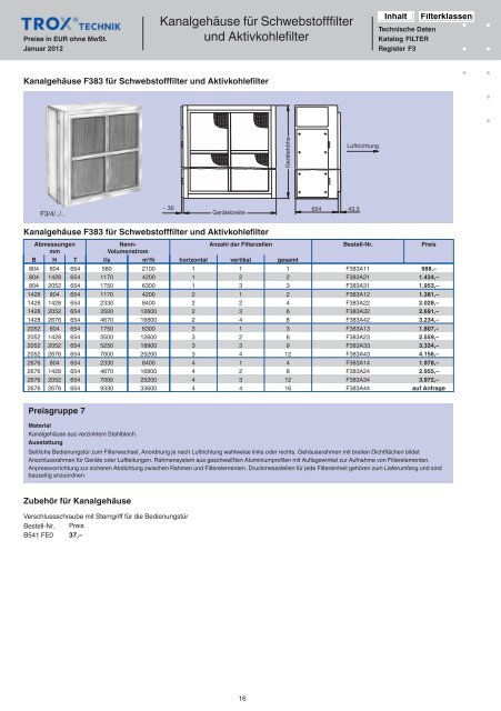 Trox PL 2012 Filter [pdf]