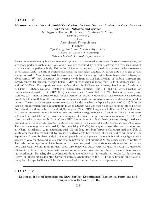 Program - Brookhaven National Laboratory