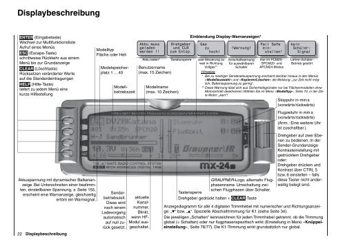 Anleitung - Graupner