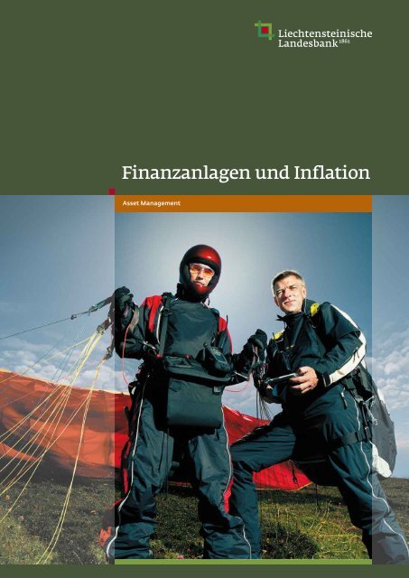 Finanzanlagen und Inflation - Liechtensteinische Landesbank