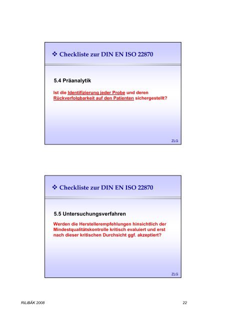 Qualitätsmanagement und Akkreditierung Point-of-Care Testing ...