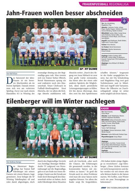 Auftakt 2012/2013 - SNOA - das fußballportal