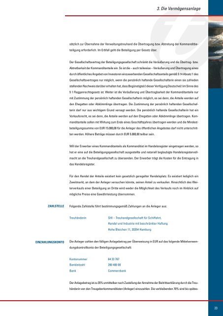 Emissionsprospekt Orka Kalkavan Schiffseigentums GmbH & Co. KG