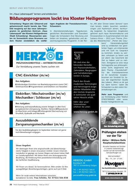 PDF-Download – 14,8 MB - Perle Stadtmagazin Schramberg