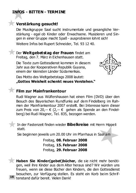 Advent 2007 - Um den Findelberg
